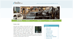 Desktop Screenshot of eindie.cz